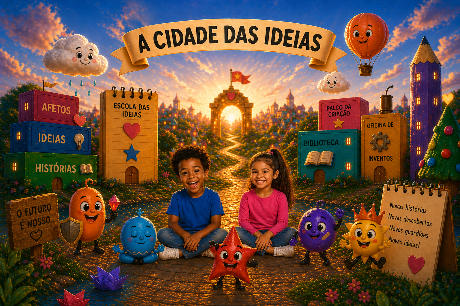 Cidade das Ideias · onde Os Guardiões vivem